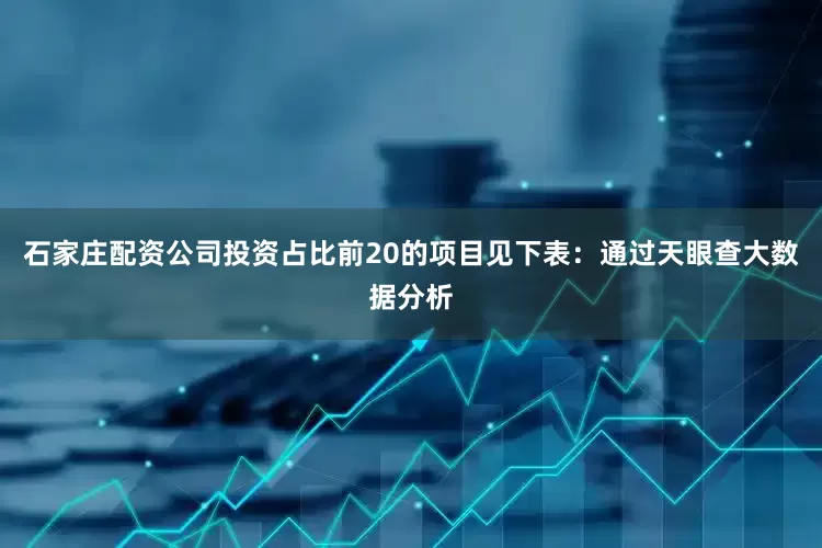 石家庄配资公司投资占比前20的项目见下表：通过天眼查大数据分析